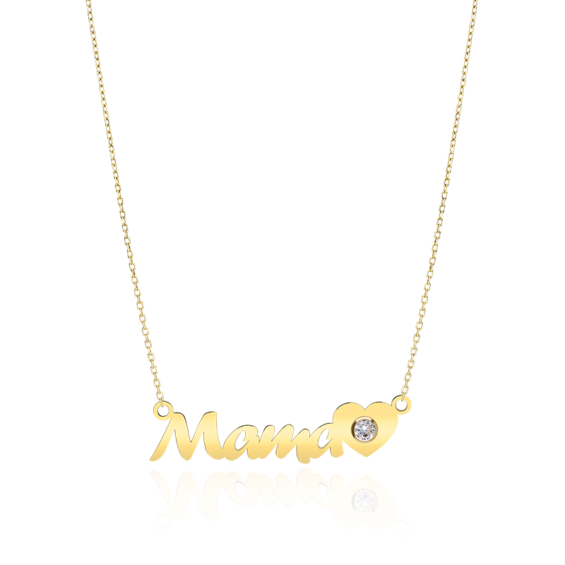 Gargantilla Oro 18k y circonita "Simi Valley"