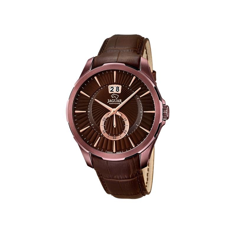 RELOJ JAGUAR ACAMAR CORREA PIEL MARRON HOMBRE J684/1