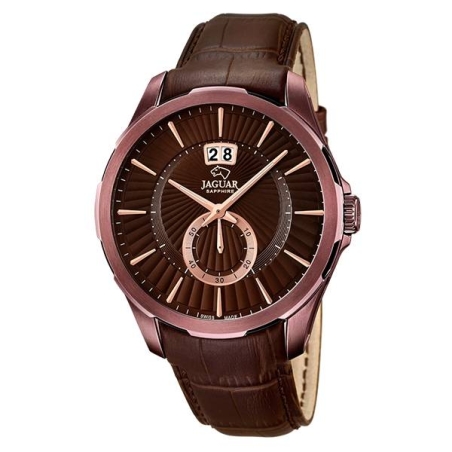 RELOJ JAGUAR ACAMAR CORREA PIEL MARRON HOMBRE J684/1