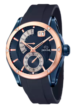 RELOJ JAGUAR SPECIAL EDITION AZUL/ROSA CORREA DE CAUCHO HOMBRE J815/1