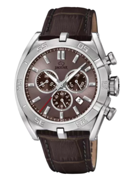 RELOJ JAGUAR MARRON CORREA DE PIEL HOMBRE J857/6