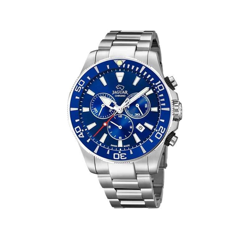 RELOJ JAGUAR EXECUTIVE AZUL CORREA DE ACERO HOMBRE J861/2