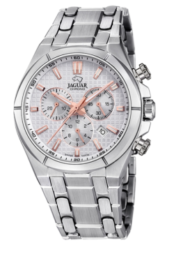 RELOJ JAGUAR DAILY CLASS PLATA CORREA DE ACERO HOMBRE J695/1