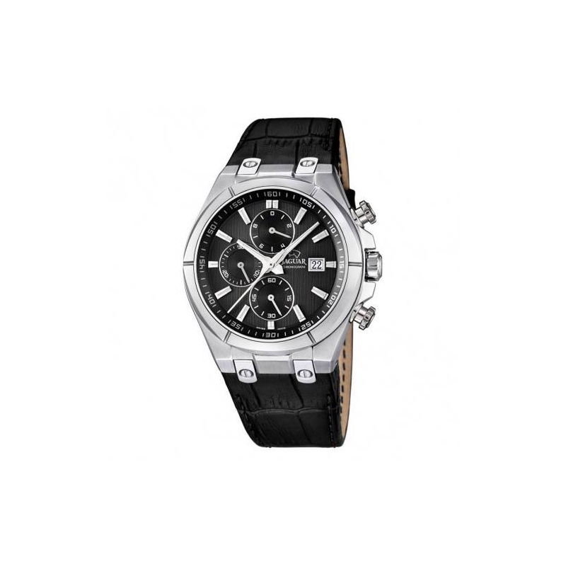 RELOJ JAGUAR DAILY CLASSIC CORREA NEGRA PIEL HOMBRE J667/4