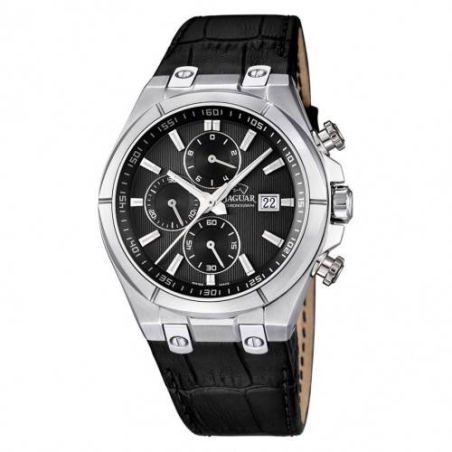 RELOJ JAGUAR DAILY CLASSIC CORREA NEGRA PIEL HOMBRE J667/4