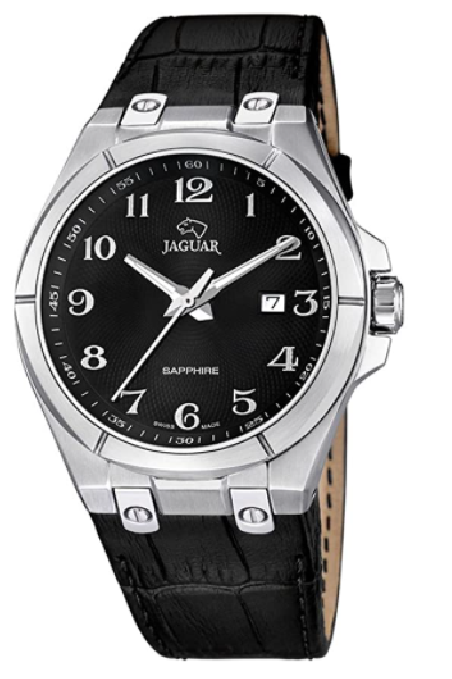 RELOJ JAGUAR DAILY CLASSIC CORREA NEGRA PIEL HOMBRE J667/4