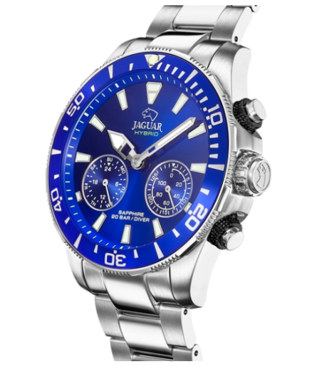 RELOJ JAGUAR CONNECTED AZUL CORREA DE ACERO HOMBRE J888/1