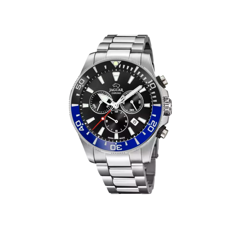 RELOJ JAGUAR EXECUTIVE NEGRO CORREA DE ACERO HOMBRE J861/7 RELOJ JAGUAR EXECUTIVE NEGRO CORREA DE ACERO HOMBRE J861/7
