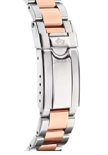 RELOJ JAGUAR WOMAN MARRON CORREA DE ACERO MUJER J871/2