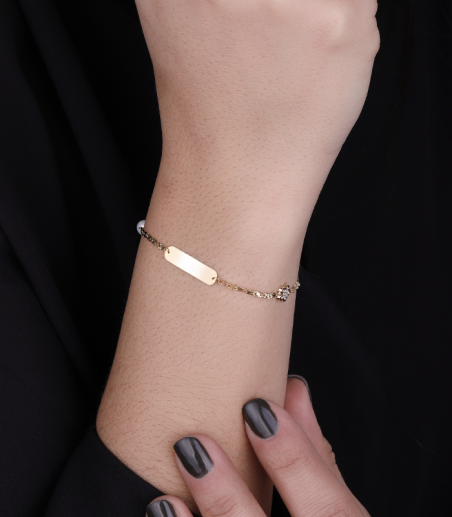 Pulsera "Camila" Oro 18k. y perlas cultivadas