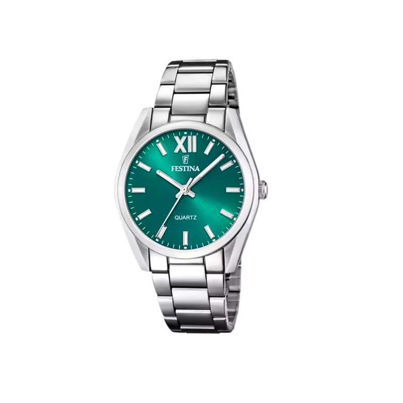 RELOJ FESTINA COLECCIÓN ALEGRÍA VERDE CORREA DE ACERO MUJER F20622/C