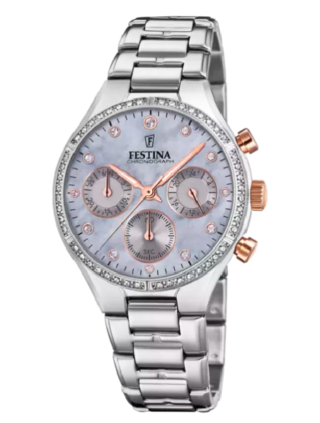 RELOJ FESTINA BOYFRIEND COLLECTION VIOLETA CORREA ACERO MUJER F20401/3