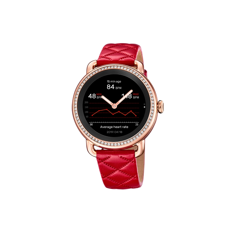 RELOJ FESTINA SMARTWATCH ACERO CORREA PIEL ROJA F50002/3