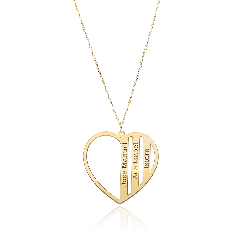 GARGANTILLA "KILLEEN" PERSONALIZADA ORO 18K