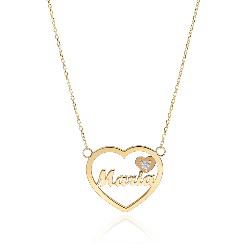 GARGANTILLA "VISALIA" PERSONALIZADA ORO 18K