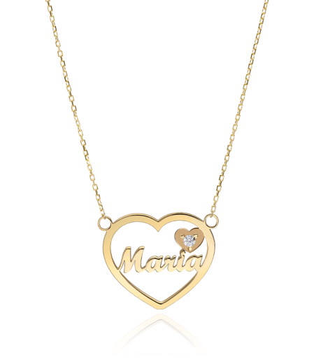 GARGANTILLA "VISALIA" PERSONALIZADA ORO 18K