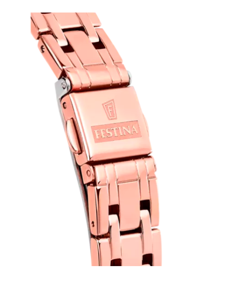 RELOJ FESTINA MADEMOISELLE PLATA CORREA DE ACERO ROSE MUJER F20384/1