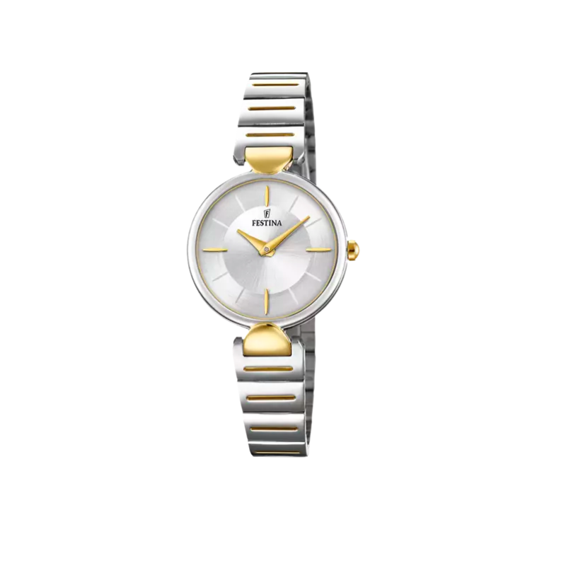 RELOJ FESTINA PETITE PLATA CORREA DE ACERO MUJER F20319/1