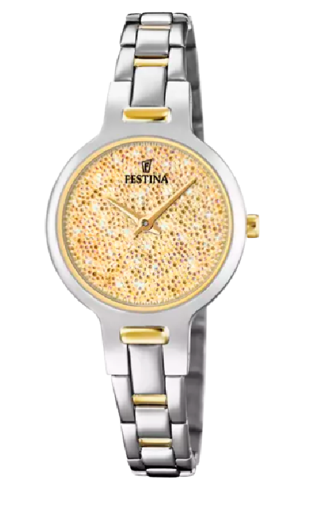 RELOJ FESTINA MADEMOISELLE DORADO CORREA DE ACERO MUJER F20380/2