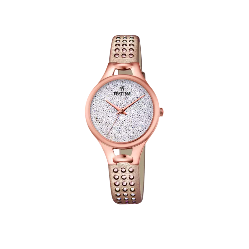 RELOJ FESTINA MADEMOISELLE ACERO CORREA PIEL MUJER F20408/1