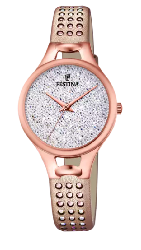 RELOJ FESTINA MADEMOISELLE ACERO CORREA PIEL MUJER F20408/1