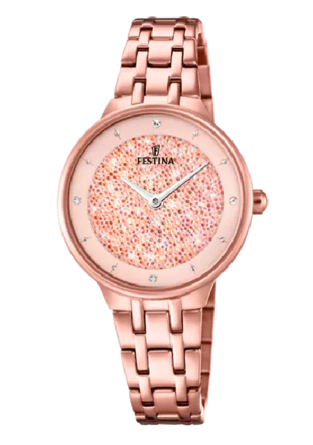 RELOJ FESTINA MADEMOISELLE ACERO DORADO ROSE MUJER F20384/2