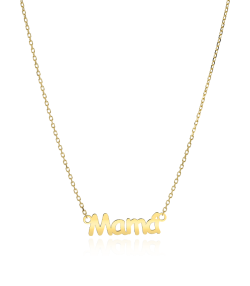 GARGANTILLA "EVANSVILLE" MAMA ORO 18K