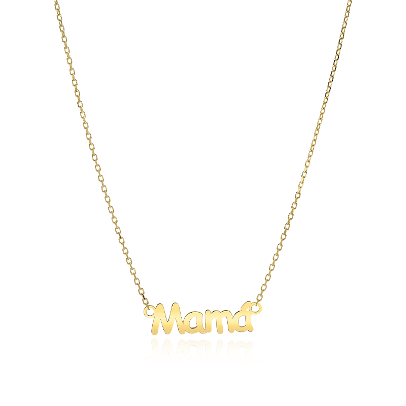 Gargantilla Oro 18k mamá "Evansville"