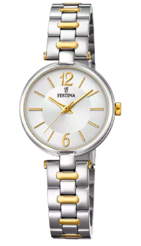 RELOJ FESTINA PETITE BLANCO CORREA DE ACERO MUJER F20312/1