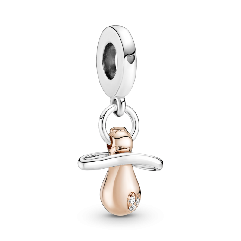 CHARM PANDORA COLGANTE PLATA ROSE CHUPETE BEBE 781490C01 CHARM PANDORA COLGANTE PLATA ROSE CHUPETE BEBE 781490C01