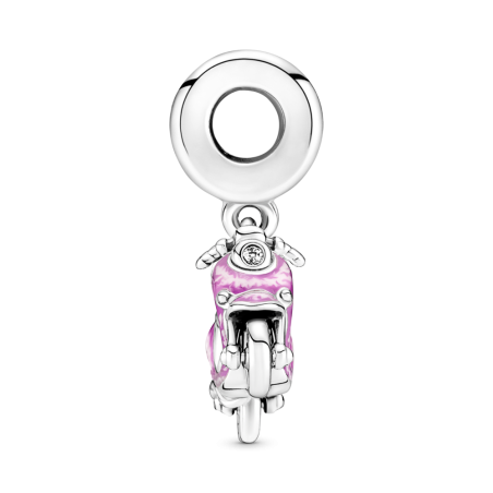 CHARM PANDORA COLGANTE EN PLATA MOTO SCOOTER ROSA 791057C01