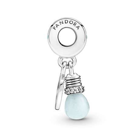 CHARM PANDORA COLGANTE PLATA BOMBILLA BRILLANTE EN OSCURIDAD 791123C01