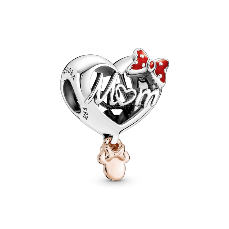 CHARM PANDORA PLATA ROSE CORAZON MAMA MINNIE MOUSE DISNEY 781142C01