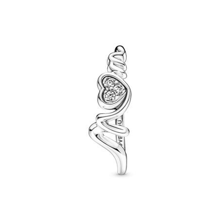 Anillo Pandora plata de ley mama corazón pavé 191149C01