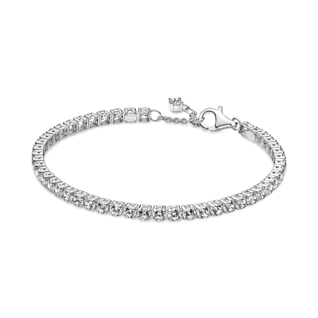 PULSERA PANDORA TENIS PLATA DE LEY BRILLANTE 591469C01