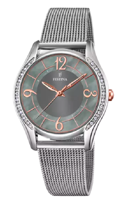 RELOJ FESTINA MADEMOISELLE NACAR CORREA DE ACERO MUJER F20420/2