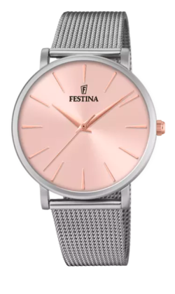 RELOJ FESTINA BOYFRIEND ROSA CORREA DE ACERO MUJER F20475/2