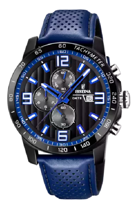 RELOJ FESTINA THE ORIGINALS NEGRO CORREA DE PIEL HOMBRE F20339/4