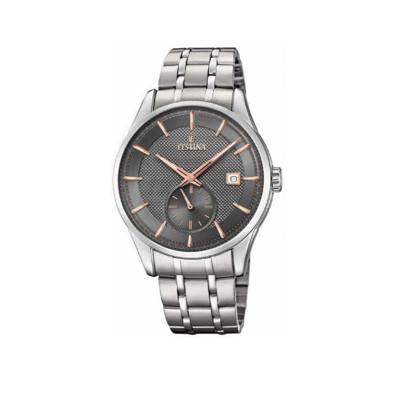 RELOJ FESTINA RETRO ACERO HOMBRE F20276/3