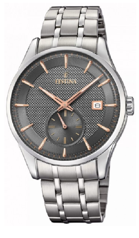 RELOJ FESTINA RETRO ACERO HOMBRE F20276/3