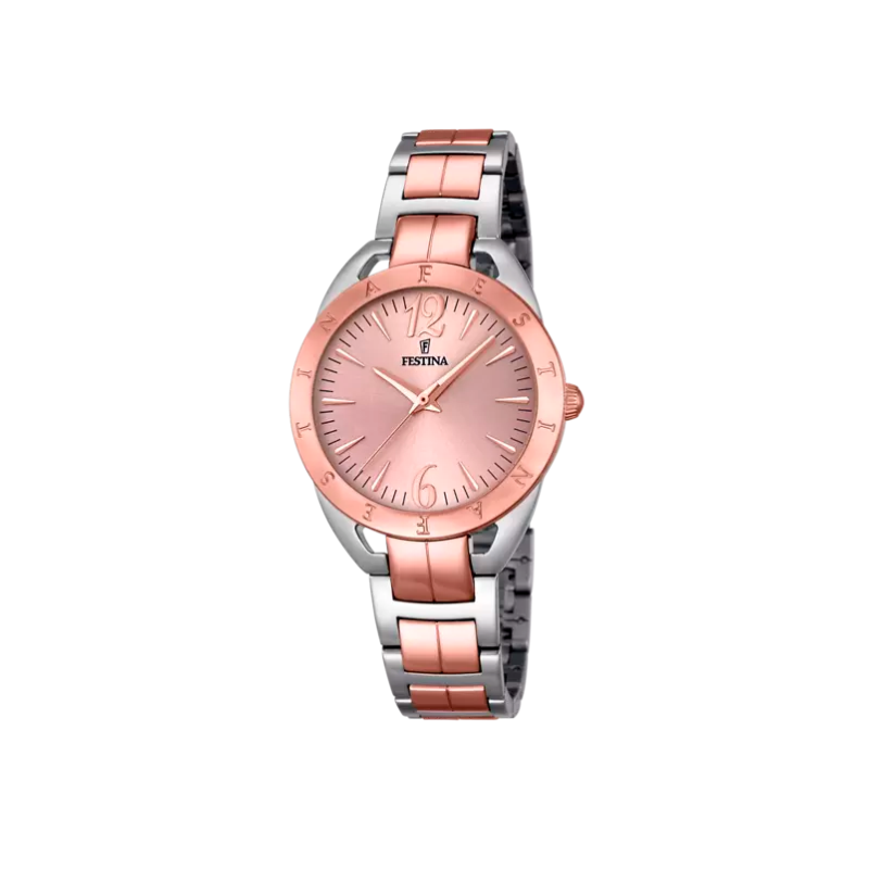 RELOJ FESTINA ROSA CORREA DE ACERO MUJER F16933/2