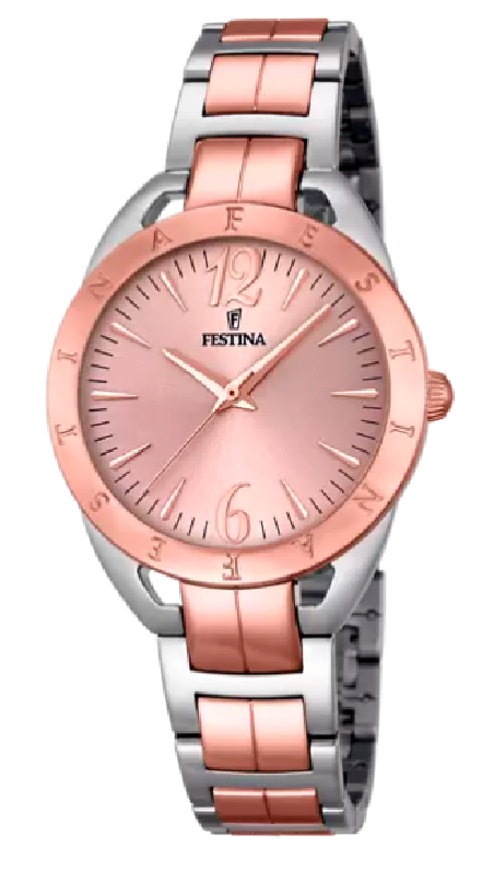 RELOJ FESTINA ROSA CORREA DE ACERO MUJER F16933/2