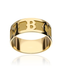 ANILLO AJUSTADOR "ARVADA" 8 mm ORO 18K