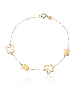 PULSERA "ALEXANDRÍA" ORO 18K