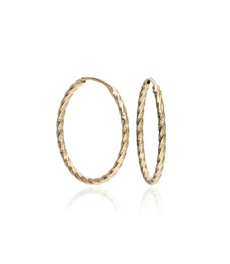 Pendientes Aro Oro 18k 15mm "Carlsbad"