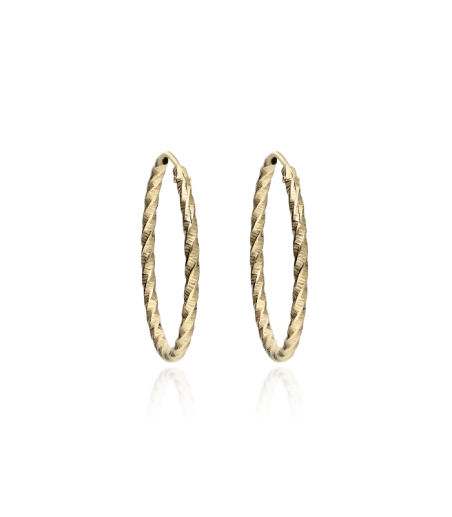 Pendientes Aro Oro 18k 15mm "Carlsbad"