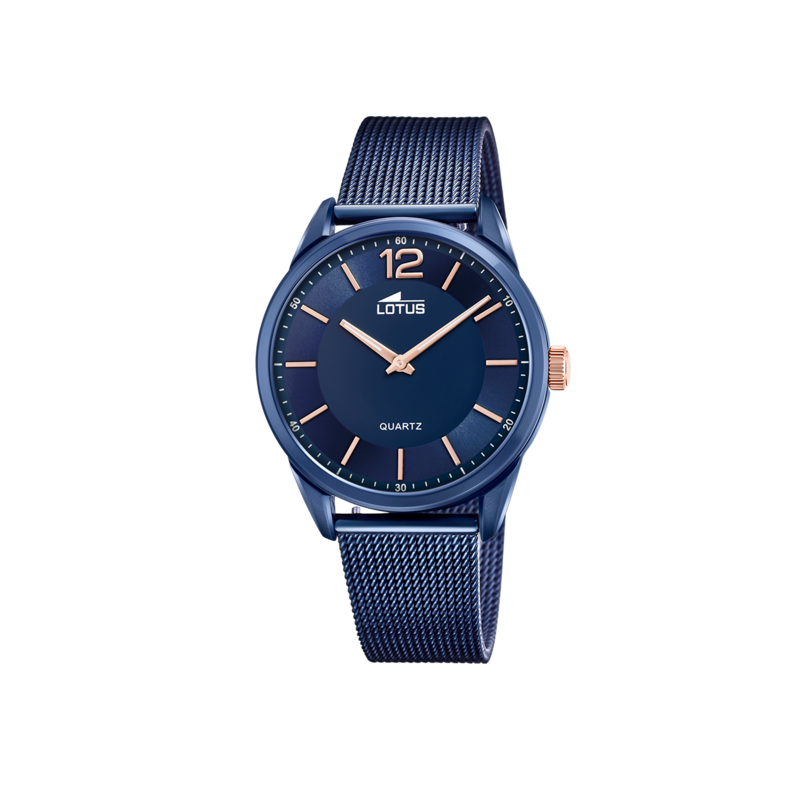 RELOJ LOTUS SMART CASUAL AZUL CORREA DE ACERO HOMBRE 18735/1