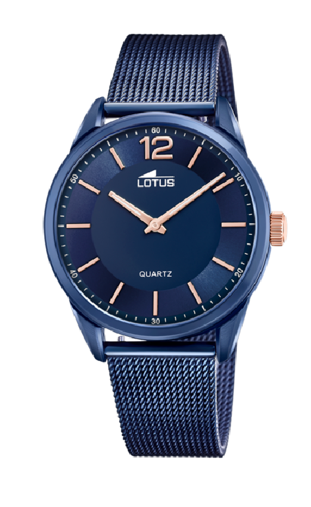 RELOJ LOTUS SMART CASUAL AZUL CORREA DE ACERO HOMBRE 18735/1