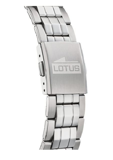 RELOJ LOTUS CLASSIC STEEL BLANCO CORREA DE ACERO HOMBRE 18670/1