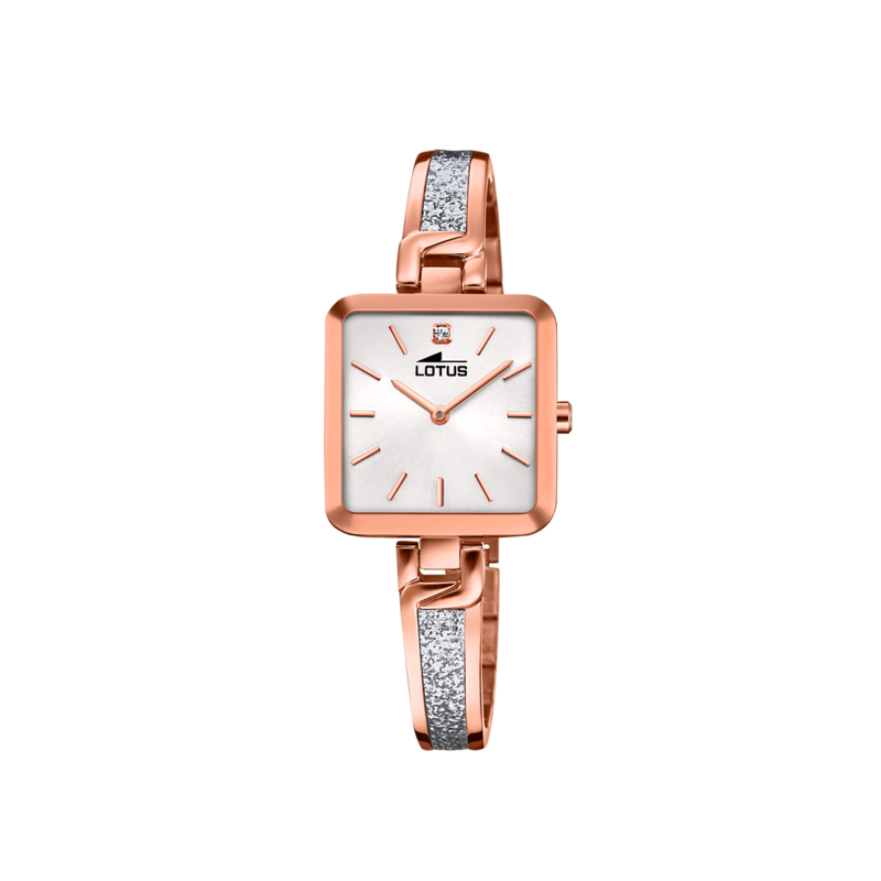 RELOJ LOTUS BLISS PLATA CORREA DE ACERO MUJER 18727/1